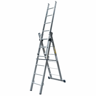 Combination Ladder 2.5m - 5.8m — Access | FPC Tool Hire