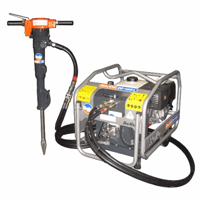 Hydraulic Breaker Petrol Unit — Breaking | FPC Tool Hire