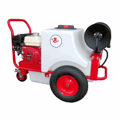Mini Bowser & Petrol Pressure Washer — Pumps & Bowsers | FPC Tool Hire
