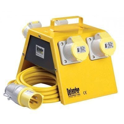4-Way Junction Box — Site Electrics | FPC Tool Hire