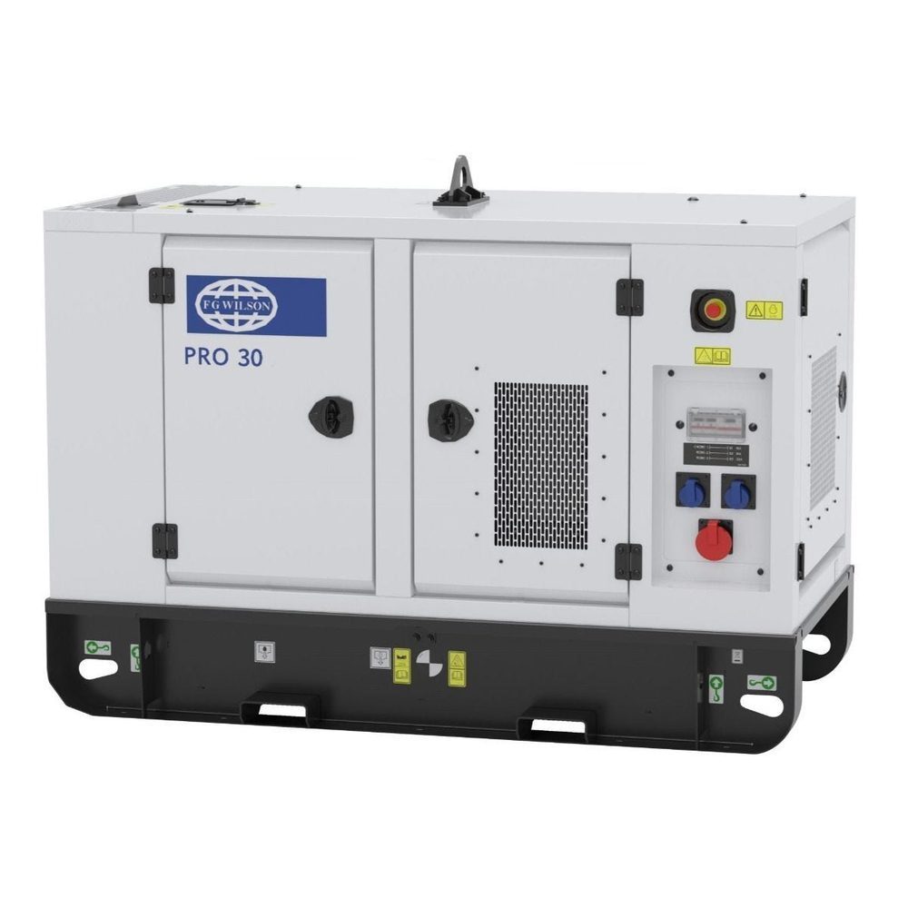 Silenced Diesel Generator 20Kva — Site Electrics | FPC Tool Hire