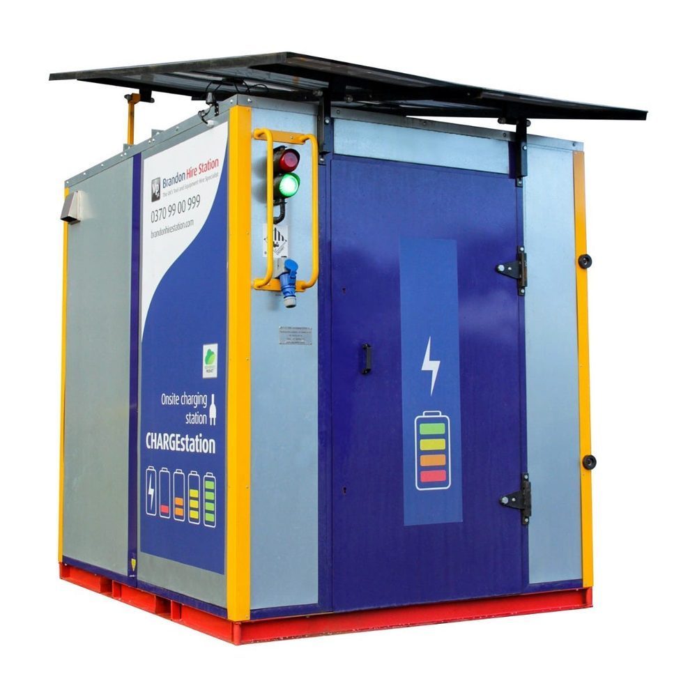 Charge Station - Mains + Solar — Site Security | FPC Tool Hire
